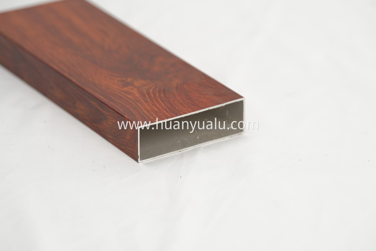 Wood grain transfer printing pipe